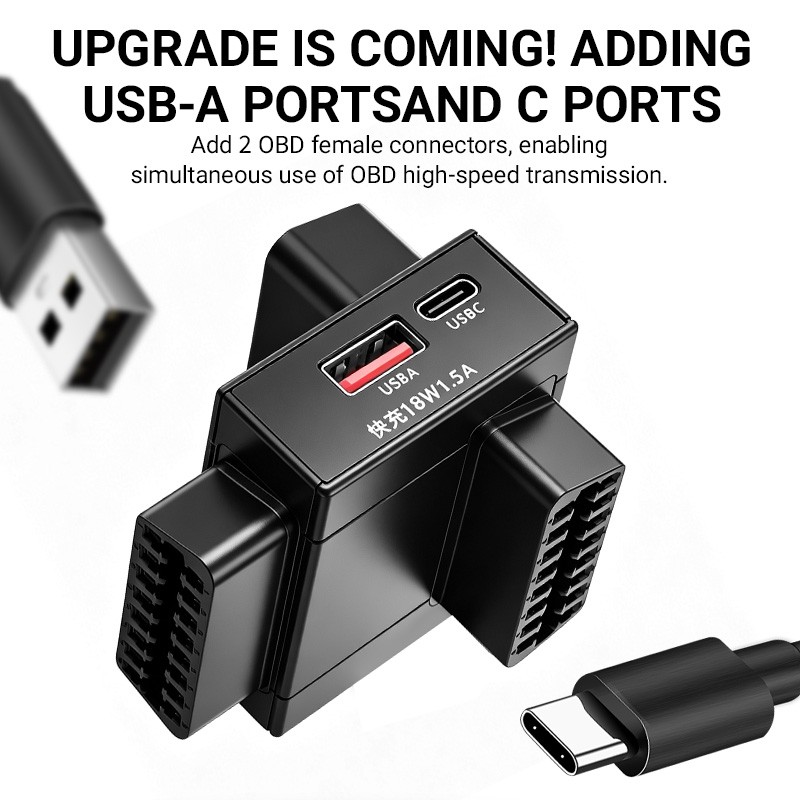 Adaptador divisor OBD2, de 1 a - Car Diagnostic Tool reseña y precio