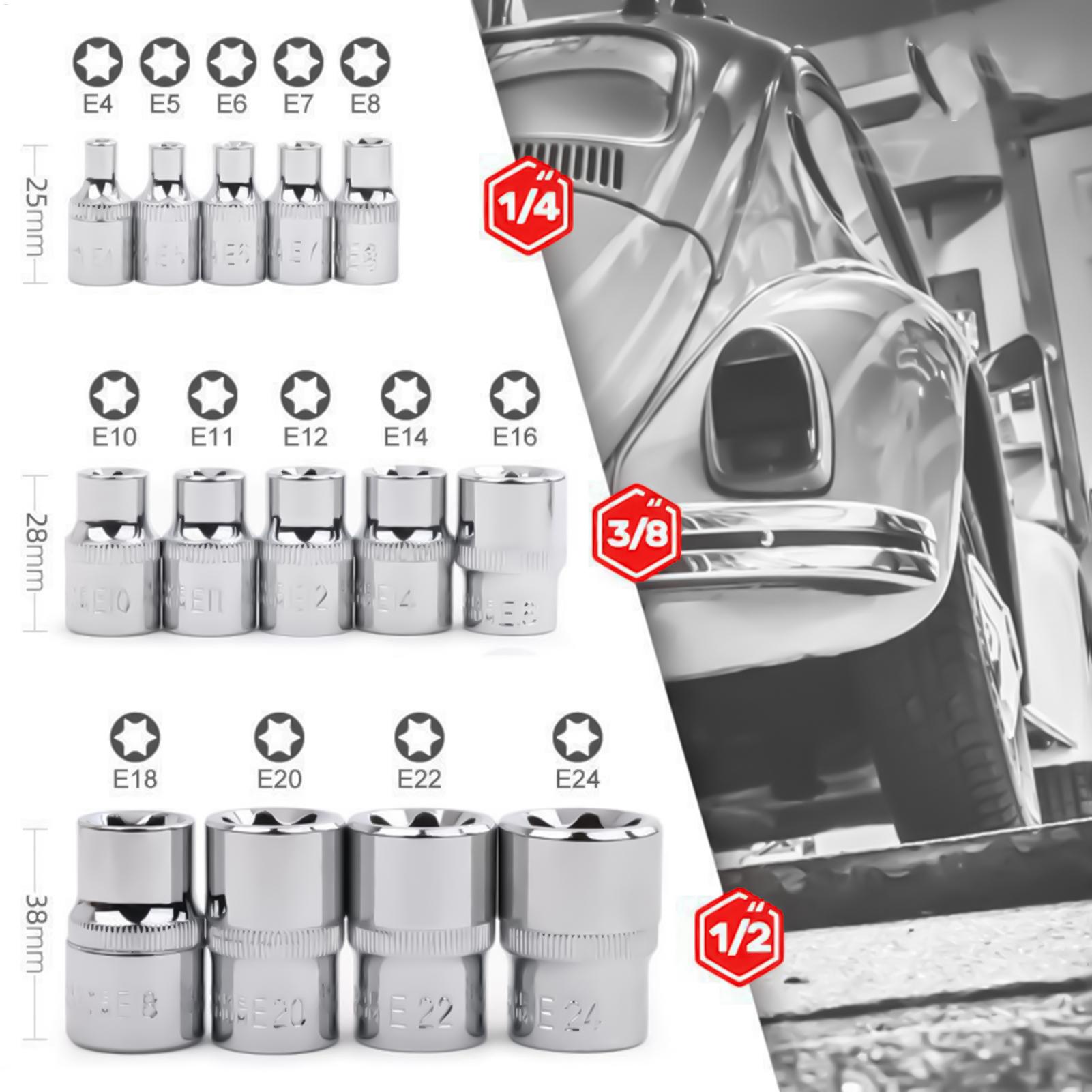Juego de llaves de vaso portát - Socket Set reseña y precio