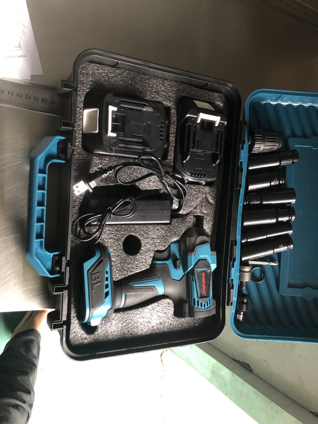 Llave de Impacto Eléctrica sin - Torque Wrench reseña y precio